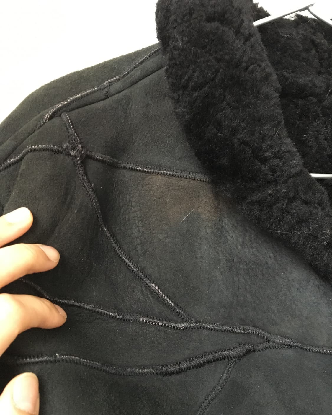 Patch work leather mustang 상품이미지6