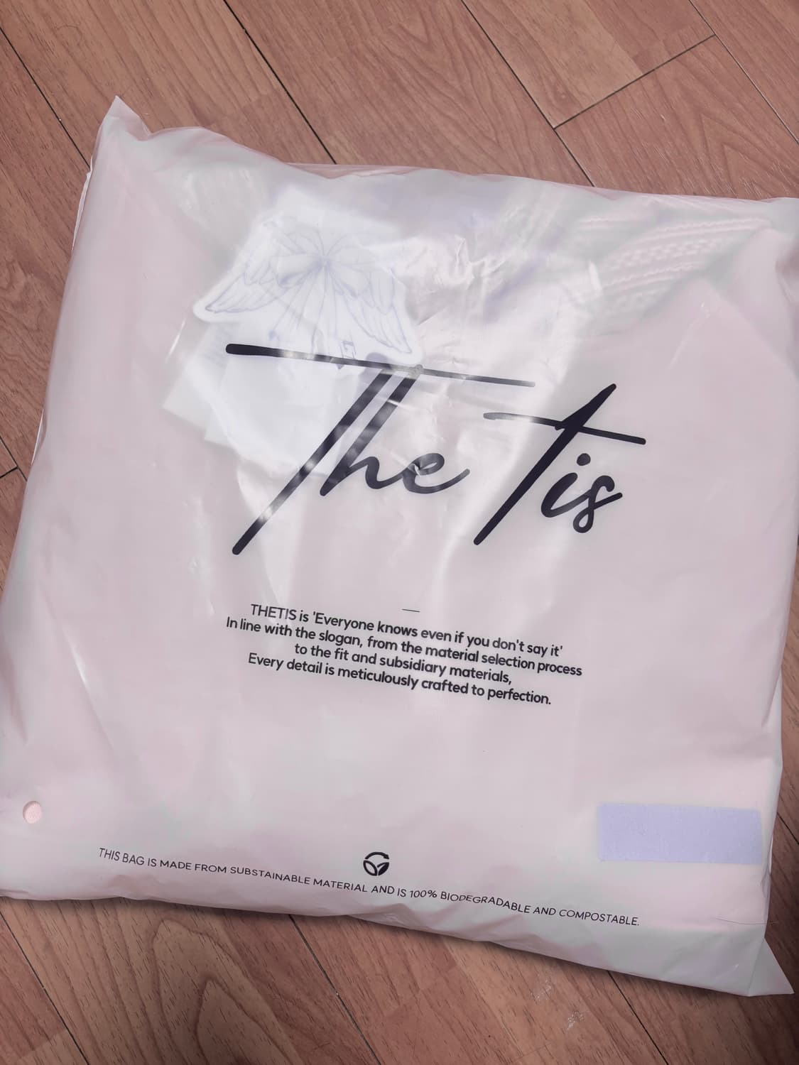 (미개봉)더티스 리본 후드 핑크 투웨이 오프숄더 후드티 후드집업 상품이미지2