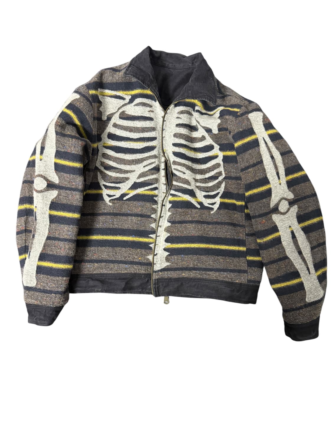 4size kapital 캐피탈 14온즈 데님 본 리버시블 집업 상품이미지1