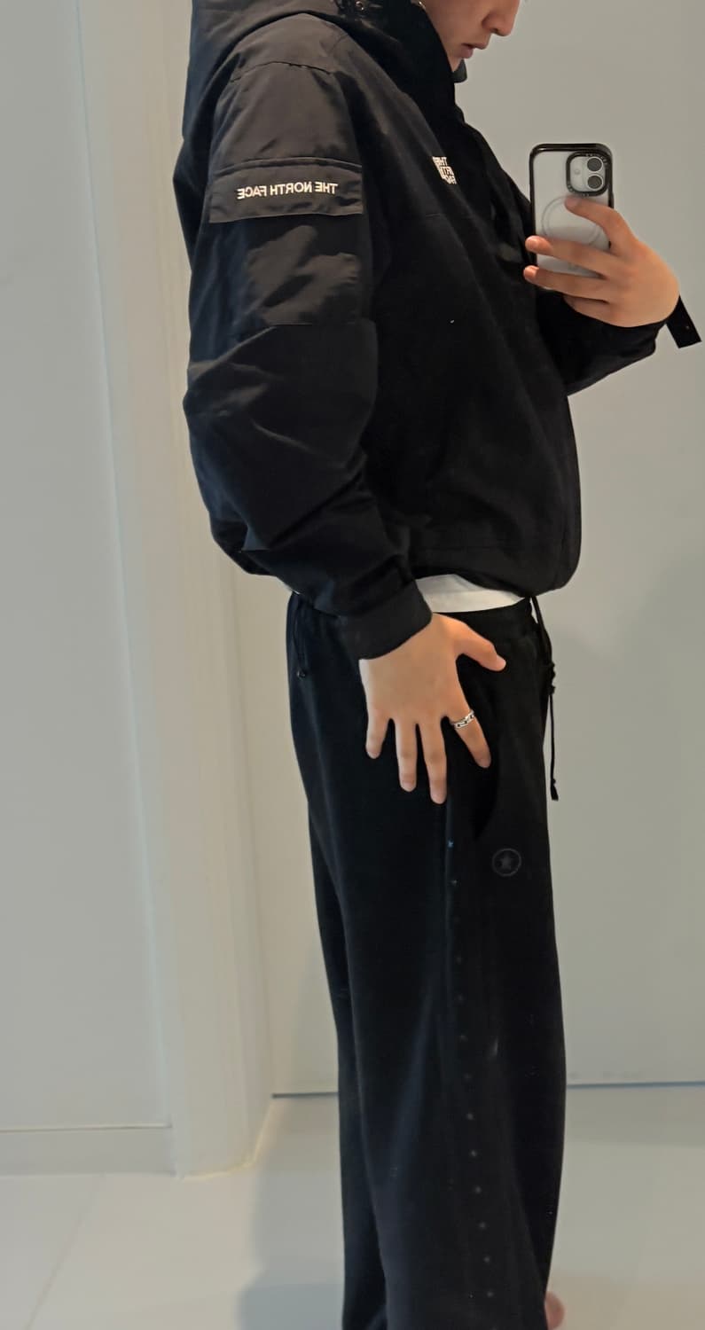 노스페이스 블랙 바람막이 자켓 L 상품이미지2