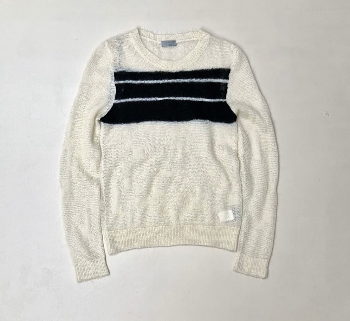 Dior homme aw07 Navigate Mohair Sweater 상품이미지1
