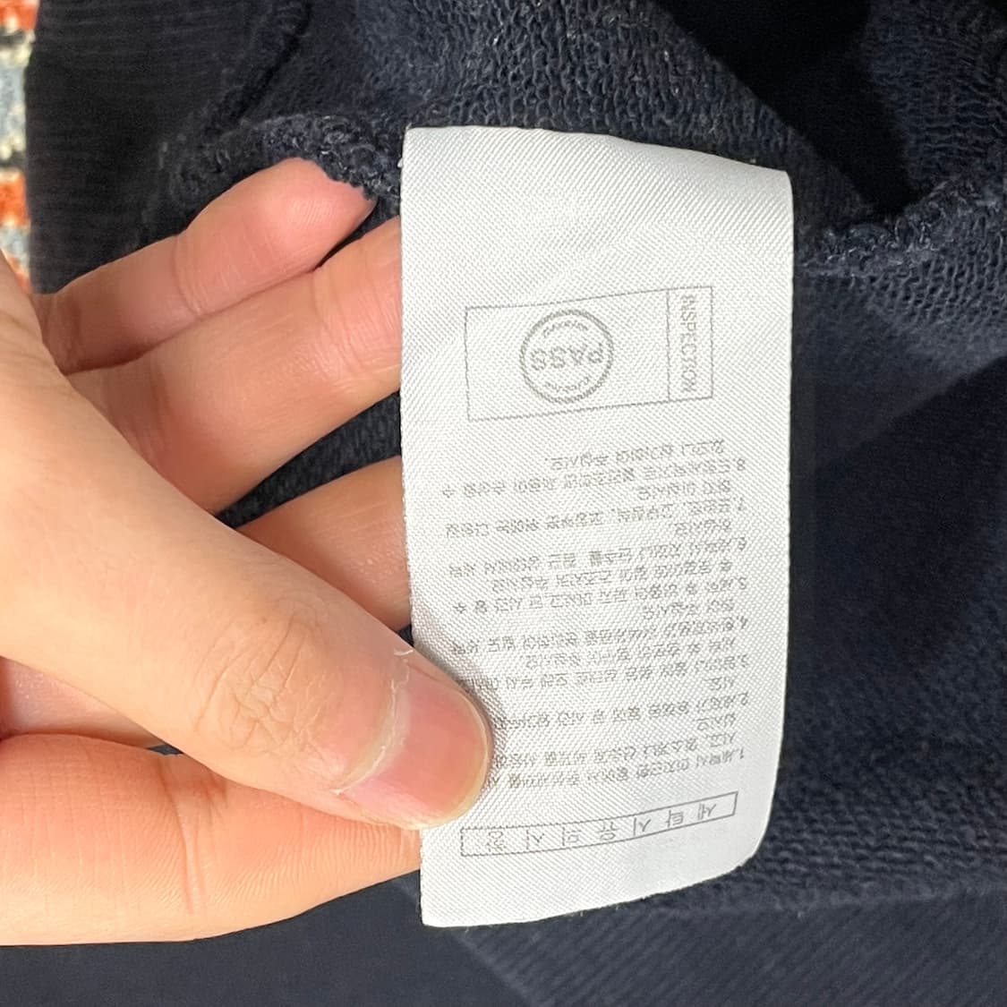 디키즈 스펠로고 네이비 맨투맨 티셔츠 남성XL 상품이미지6