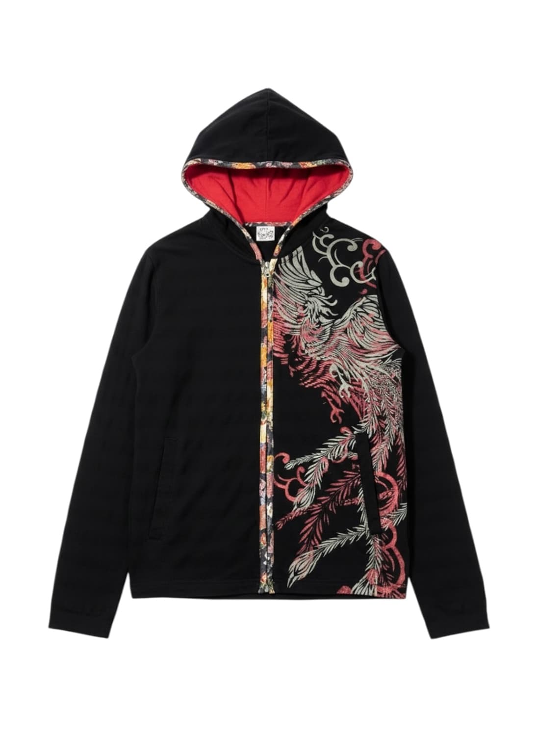 Oriental Pattern Pheonix Hood Zipup 상품이미지1