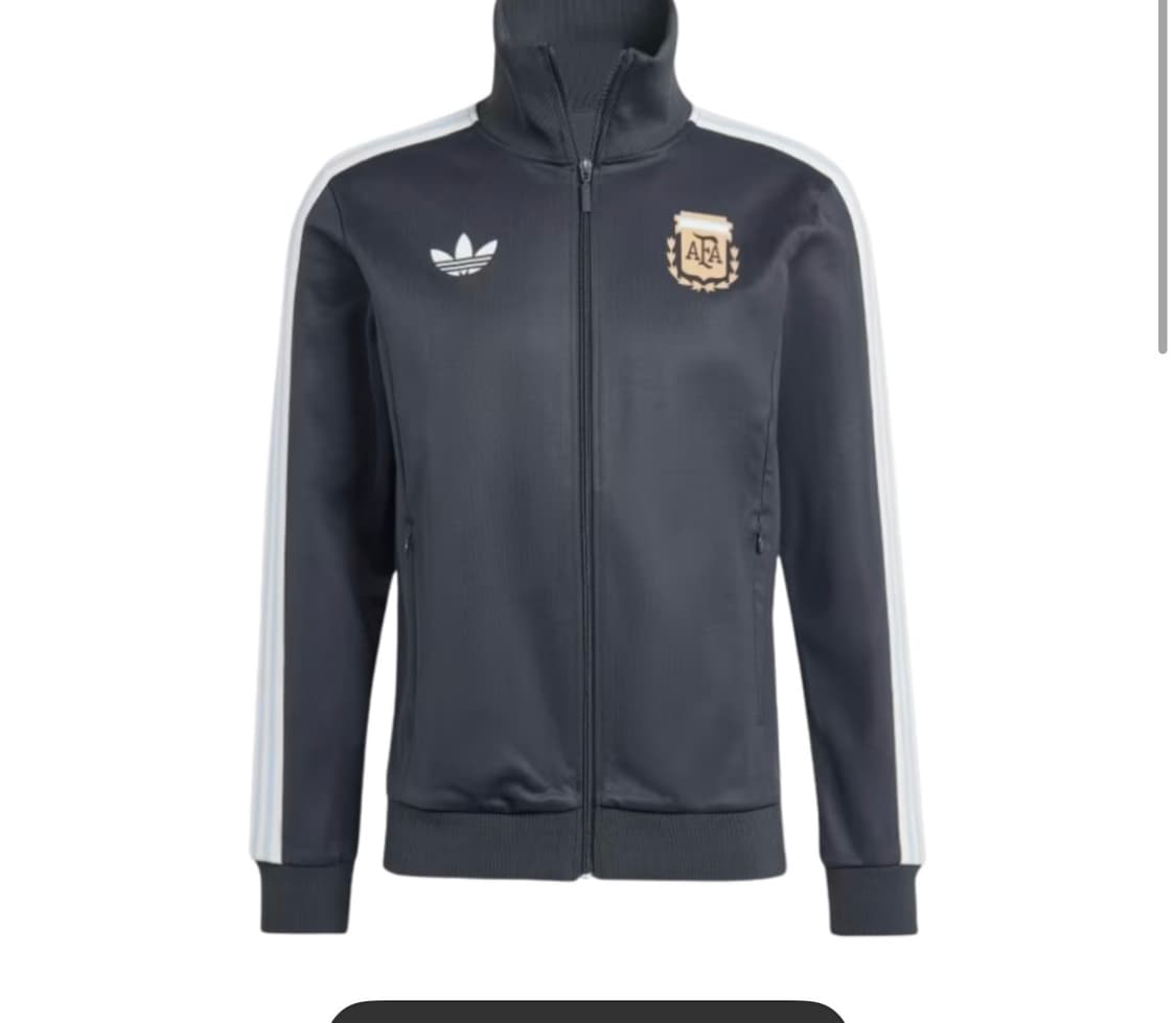 아디다스 아르헨티나 베켄바우어 트랙 탑 유틸리티 블랙 - KR 사이즈 상품이미지1