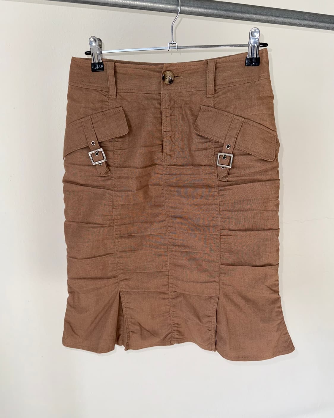 빈티지 셔링 스커트 상품이미지3