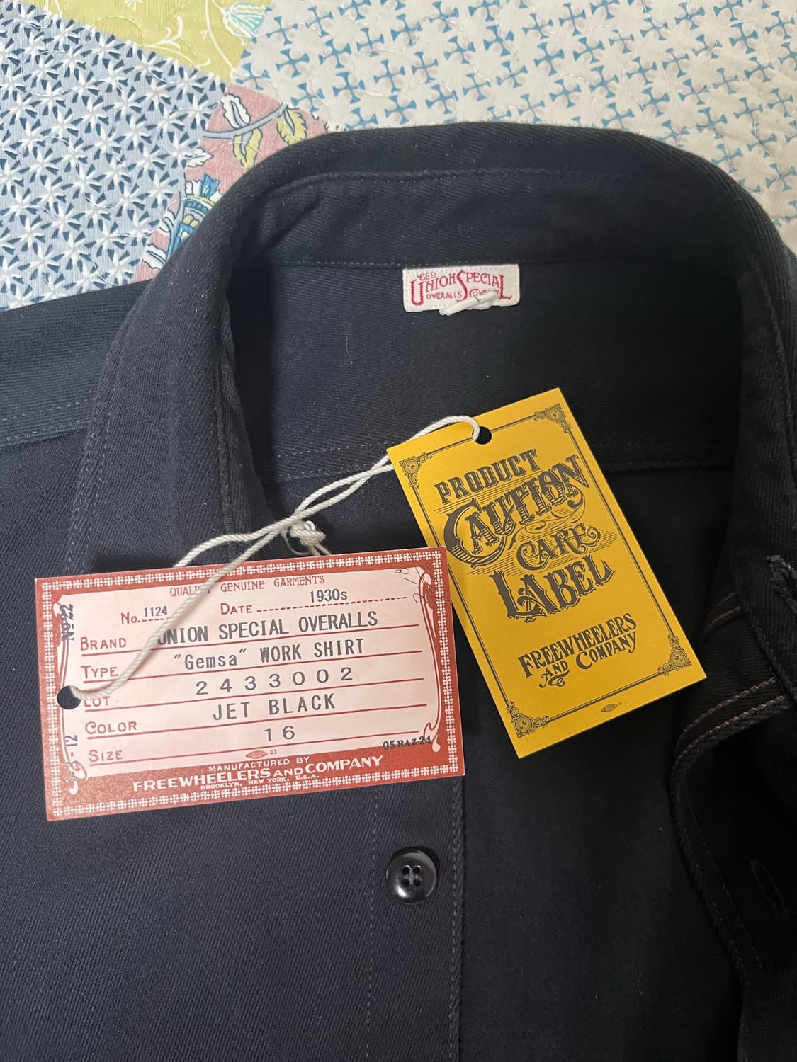 프리휠러스 젬사 셔츠 제트블랙 16사이즈 상품이미지4