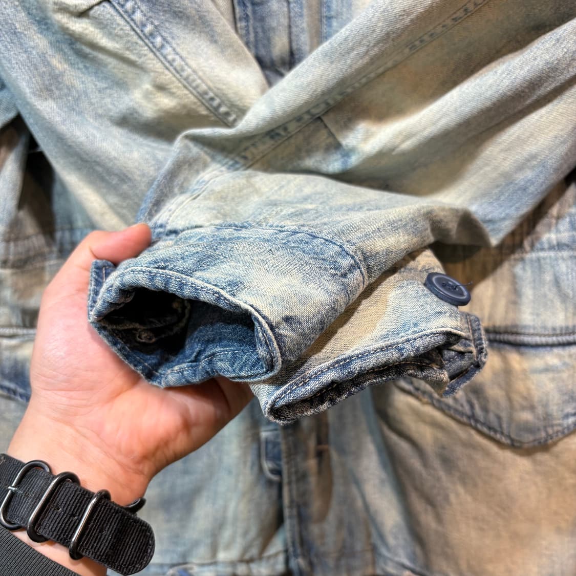 [M] POLO 폴로 랄프로렌 빈티지 데님 필드 자켓 상품이미지4