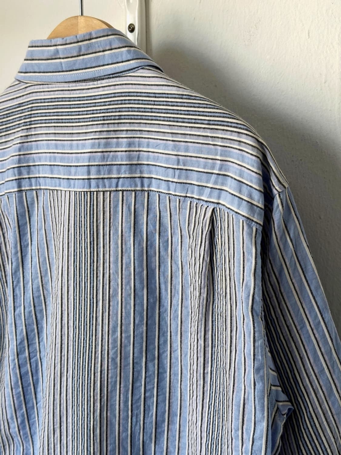 Sucker fabric multi design half shirt 상품이미지4