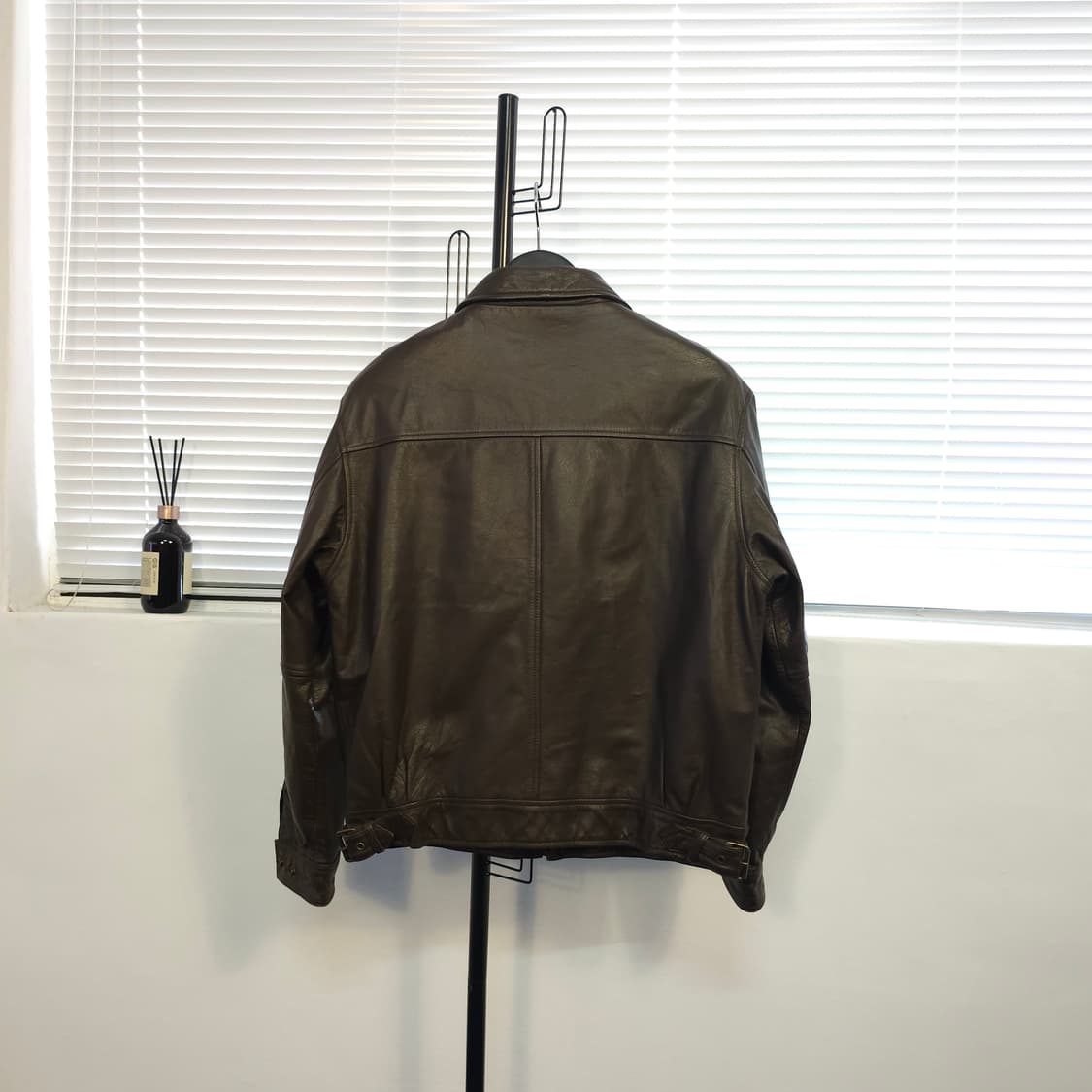 POS TURE 빈티지 소가죽 자켓 L 상품이미지3