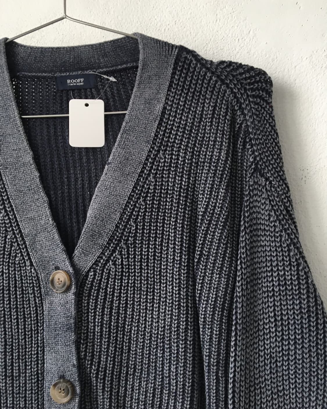 Ribbed knit cardigan 상품이미지4