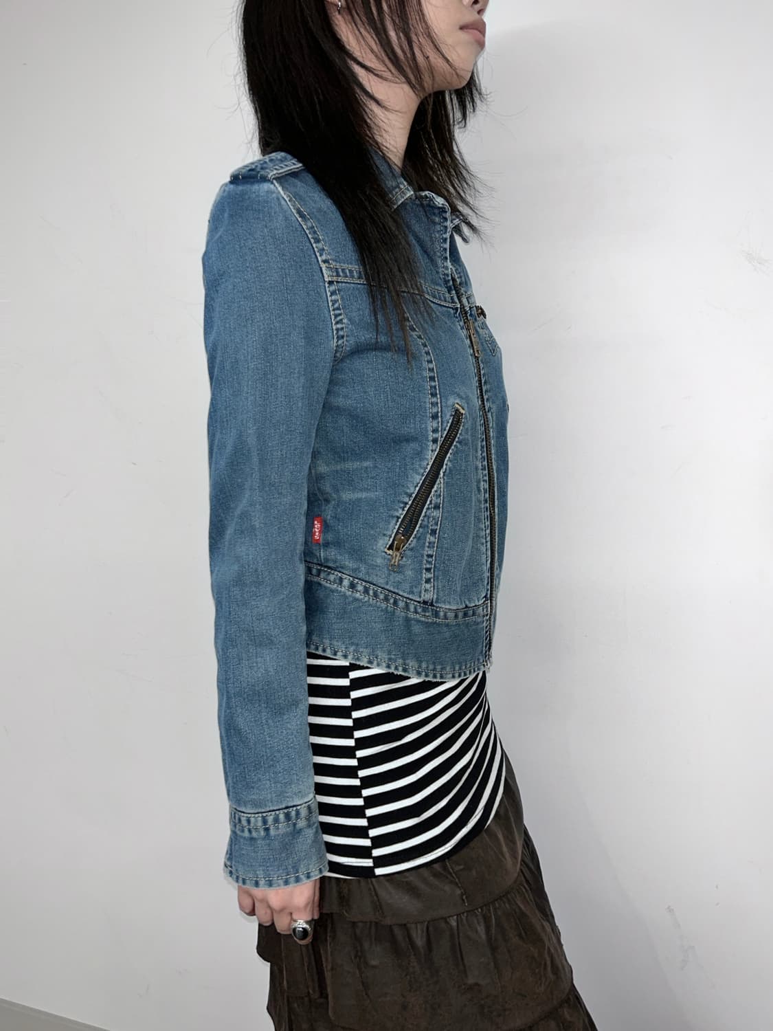 Levi’s Trucker Zip-Up Denim Jacket 상품이미지3