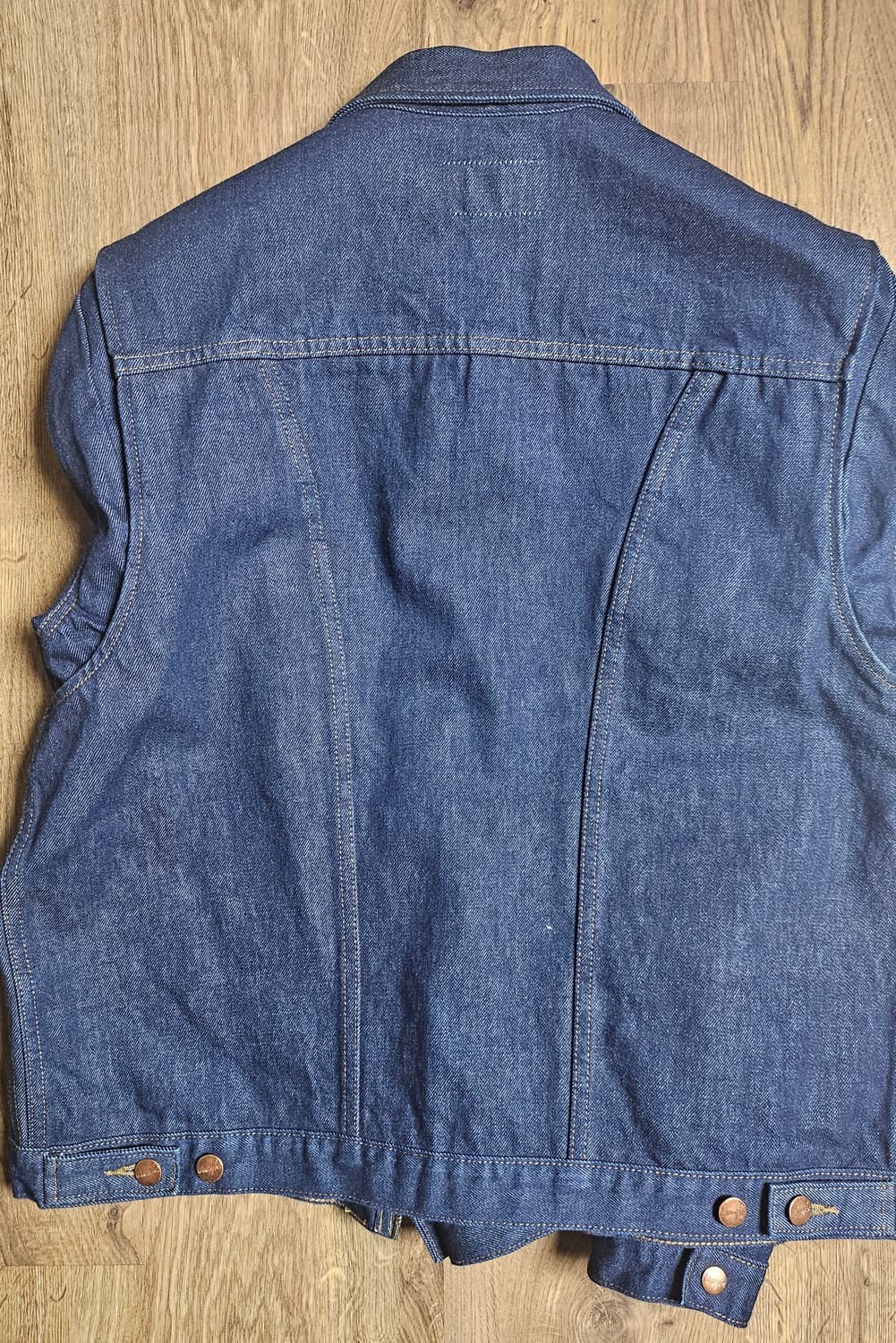 랭글러 콘 데님 화이트오크 셀비지 자켓 L 상품이미지5