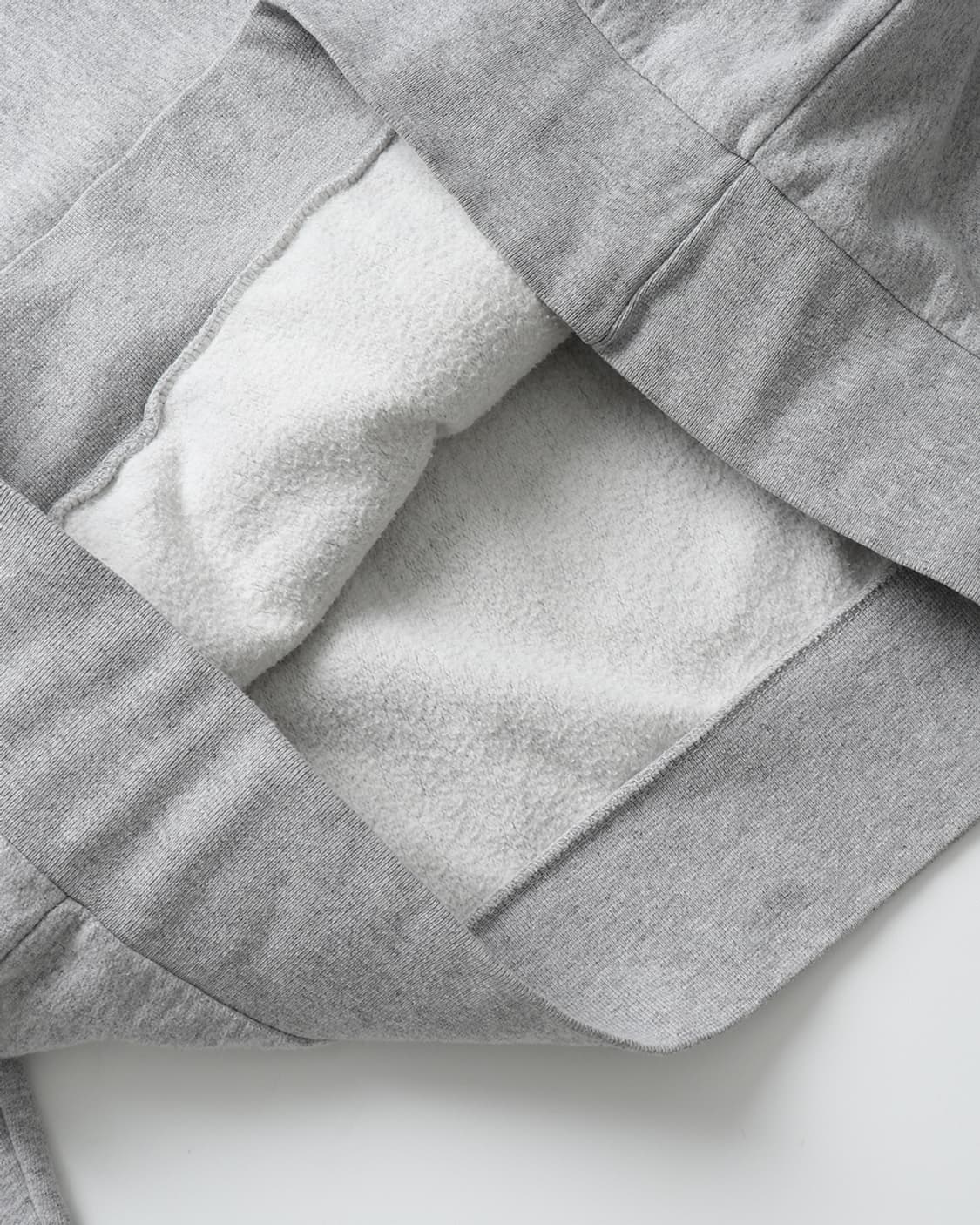 노아 NOAH Grey Logo Raglan Hoodie 상품이미지9