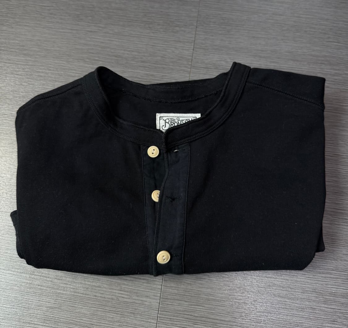 브론슨 Vintage Long 헨리넥 긴팔티셔츠 상품이미지2