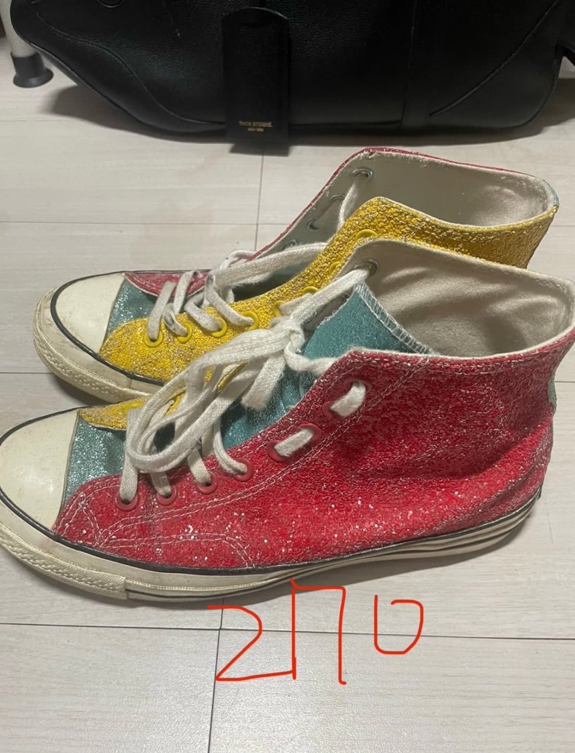 jw앤더슨 글리터 컨버스 270 상품이미지1