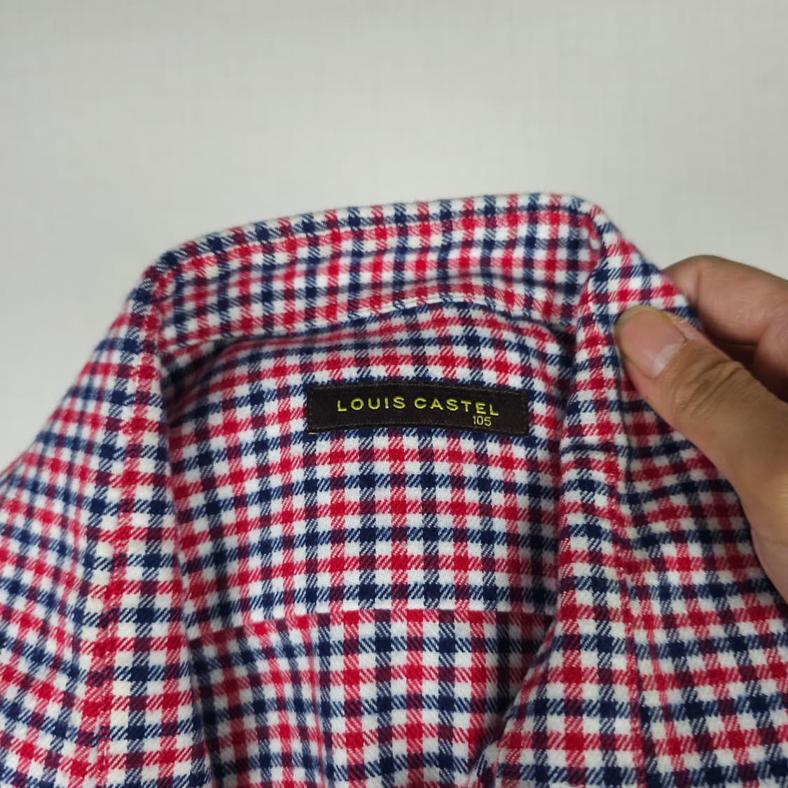 루이까스텔 긴팔남방 남자105사이즈  상품이미지3