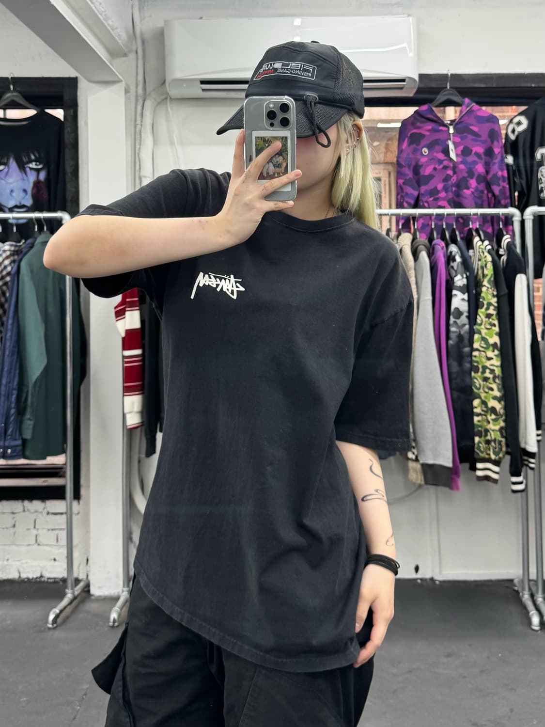 스투시 플러시 반팔티 상품이미지4