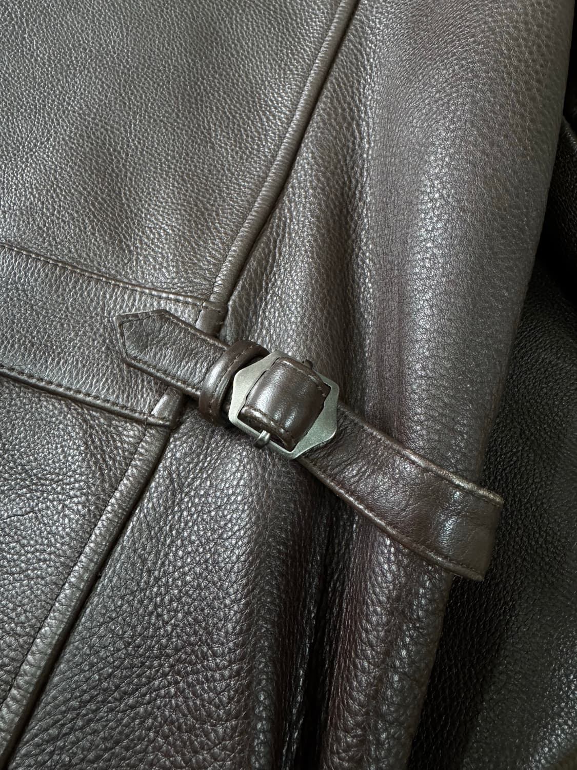 90s Polo sport 레더자켓 XL 상품이미지8