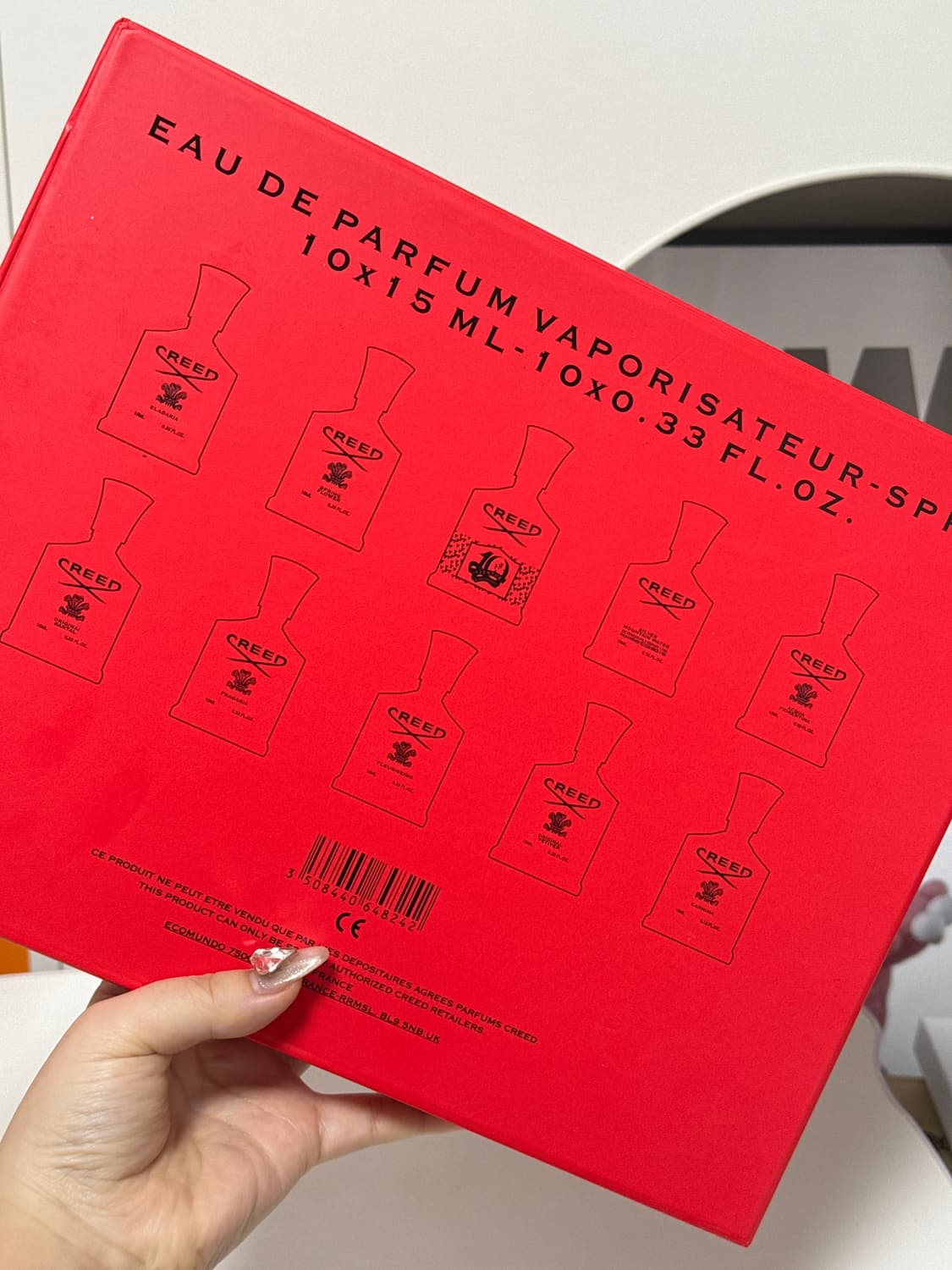 (새상품) 크리드 미니어처향수 15ml x 10개세트 레드에디션 상품이미지8