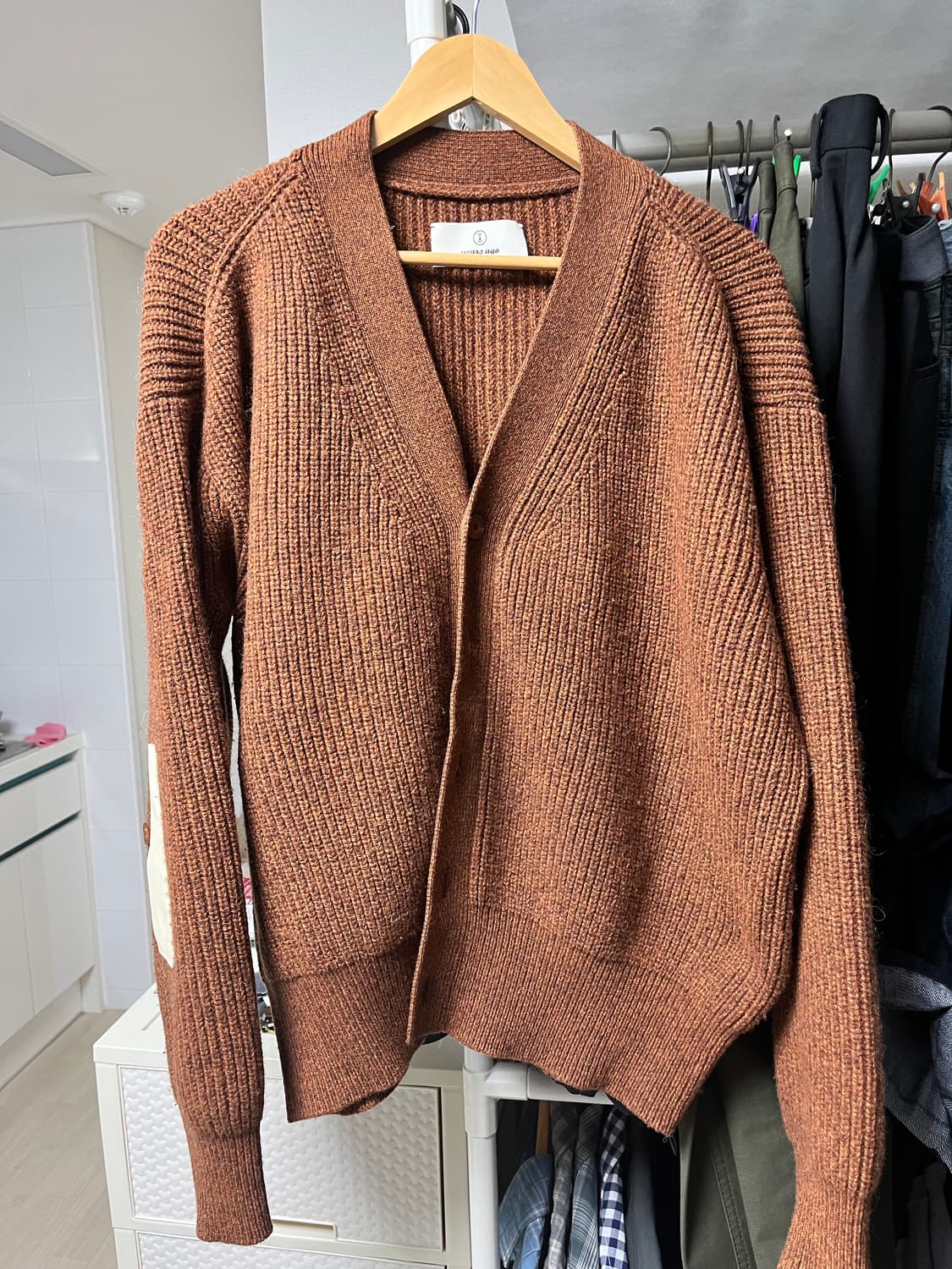 이얼즈어고 가디건 브라운 M 상품이미지4