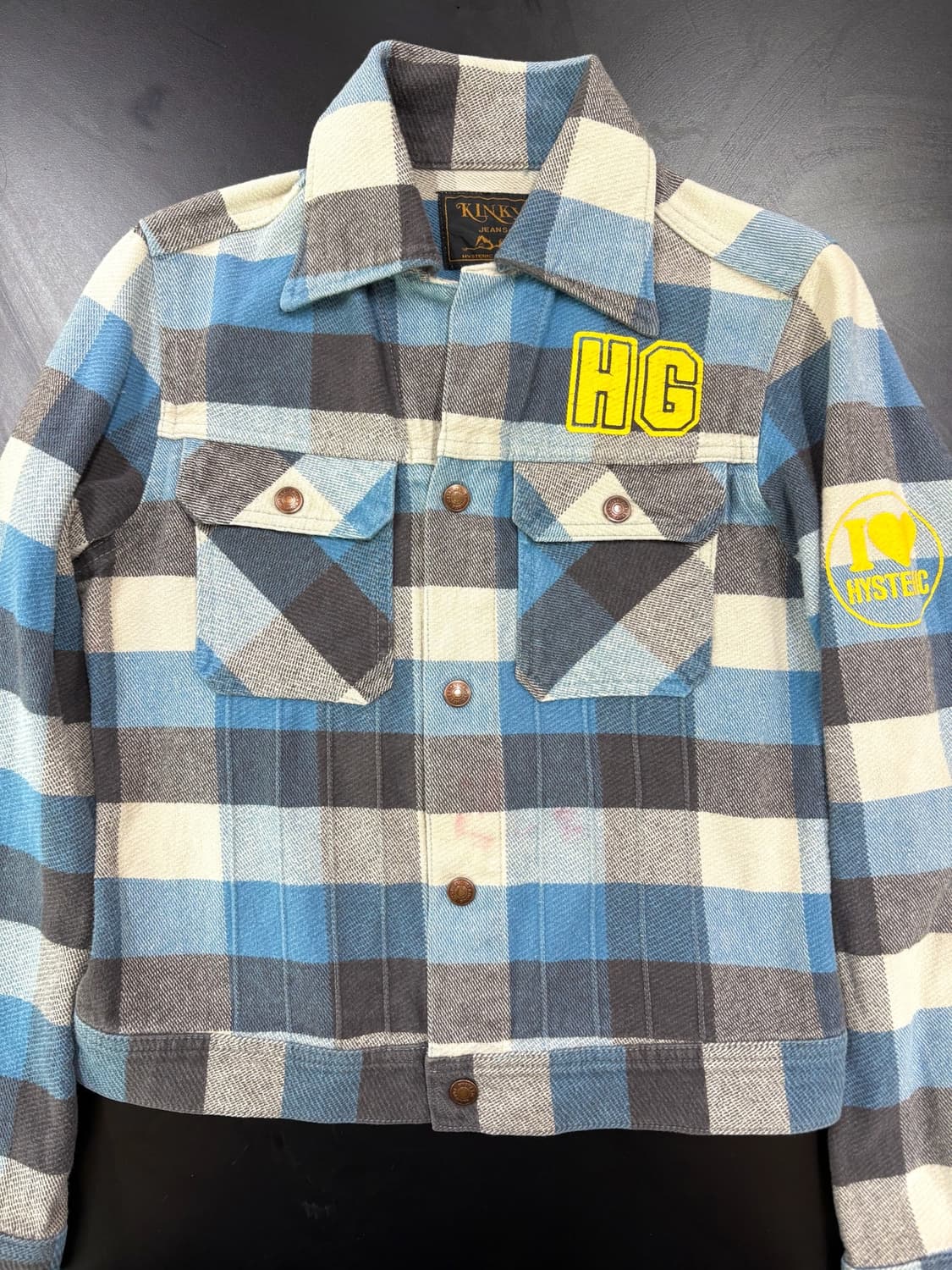 HYSTERIC GLAMOUR 히스테릭 글래머 빈티지 코튼 자켓 상품이미지3