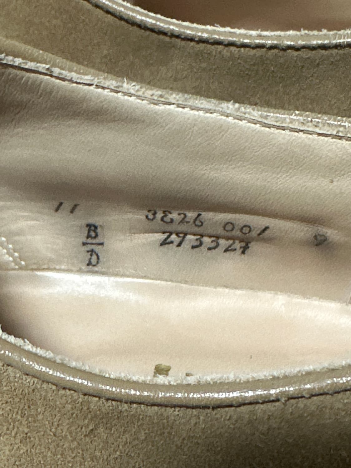 Alden 알든 29332F 언라인드 탄 스웨이드 더비 11D 상품이미지7