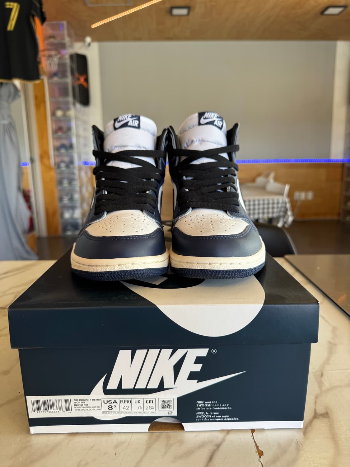 조던1 레트로 하이 OG 미드나잇 네이비 265 팝니다 상품이미지2