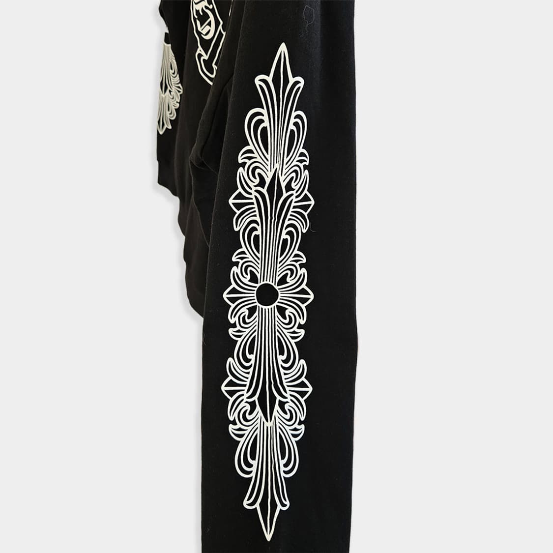 [XXL] 미사용 크롬하츠 말발굽 홀스슈 후드집업 블랙 C0106C056 상품이미지5