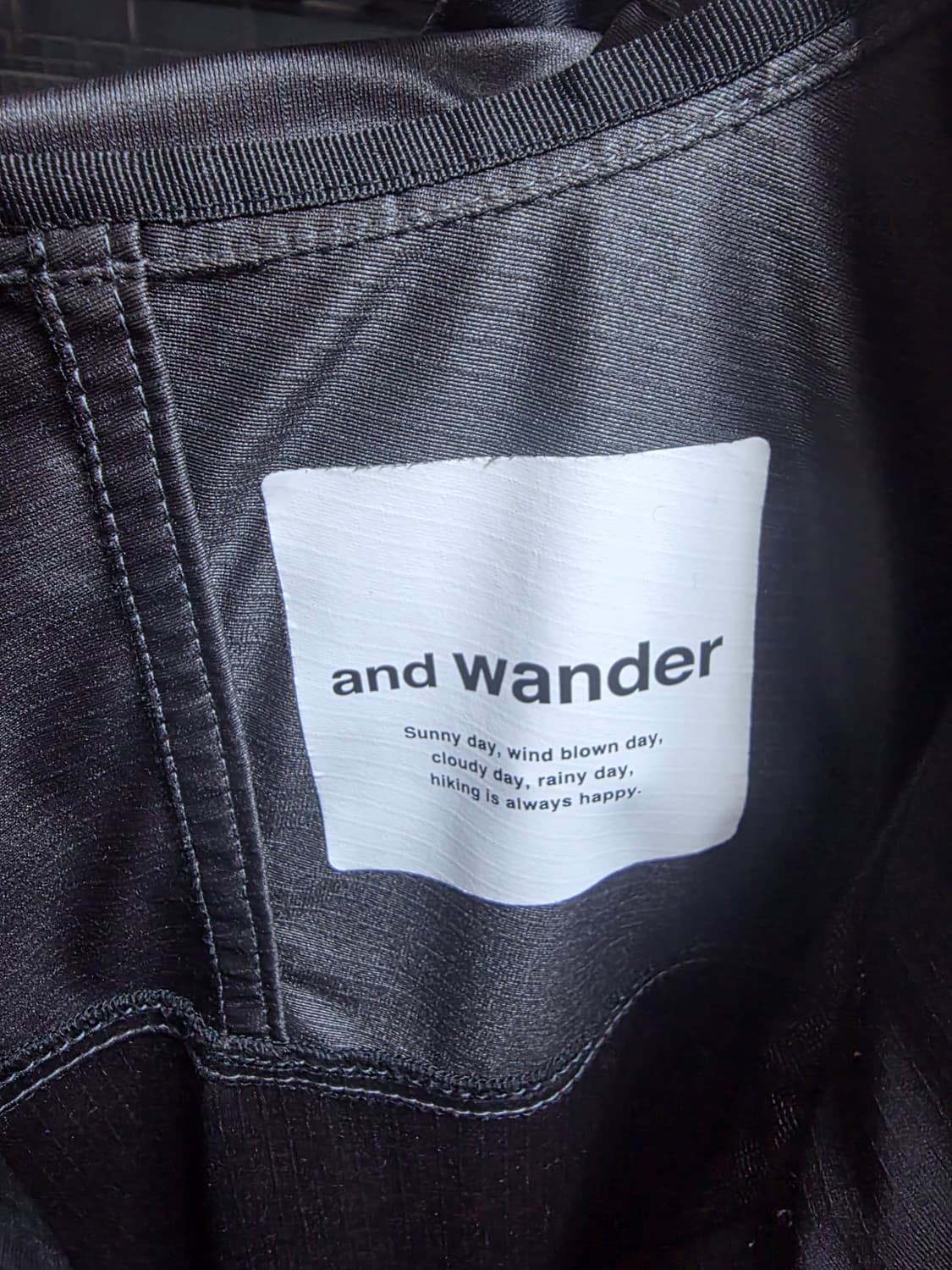 앤드원더 바람막이 자켓 상품이미지4