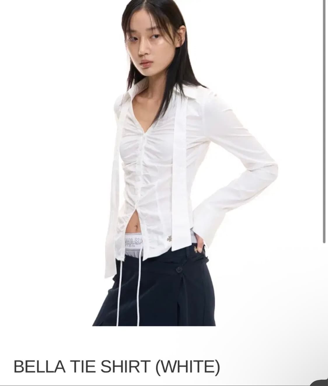 2000 아카이브 벨라 타이 셔츠 상품이미지1