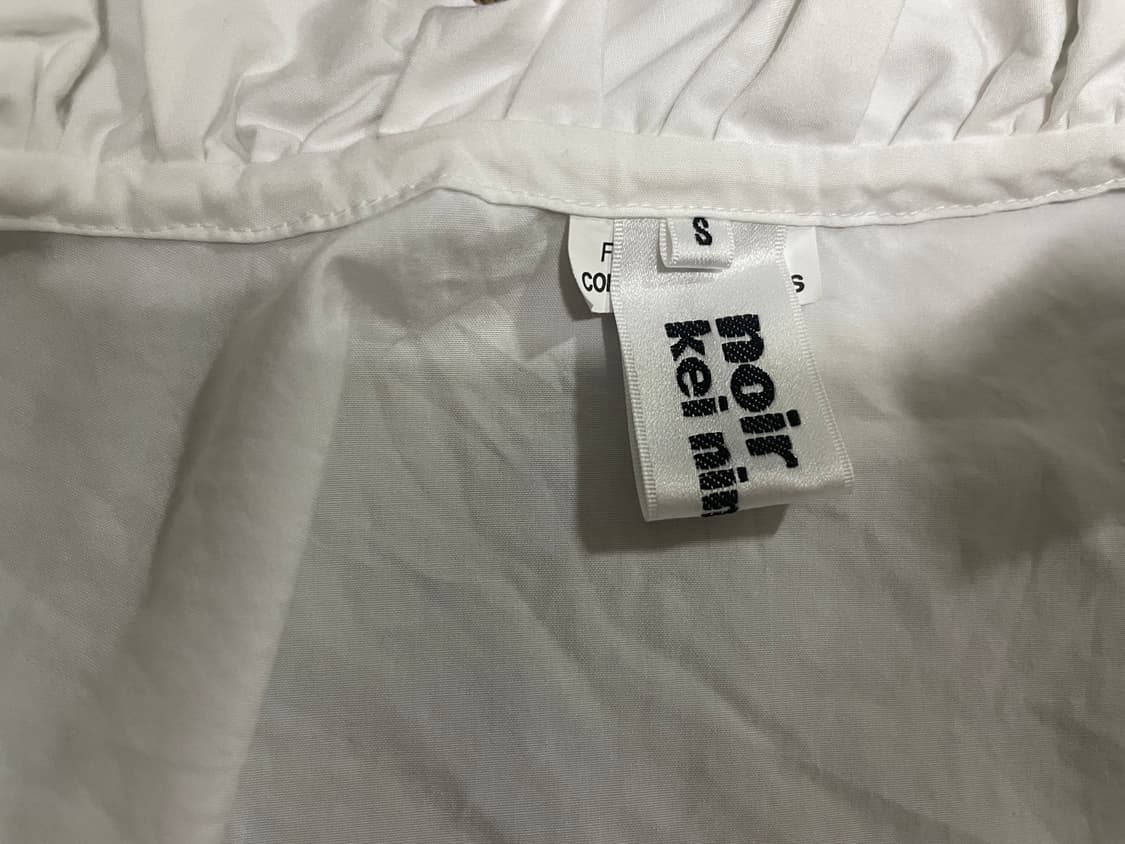 21ss 느와케이니노미야 크롭 블라우스 상품이미지4