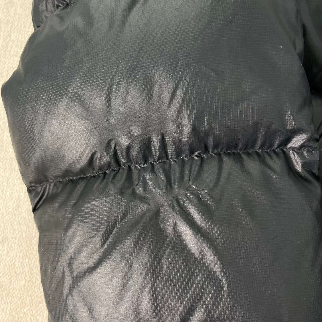 105 노스페이스 700 LTD 눕시 한정판 스웨이드 패딩 상품이미지5