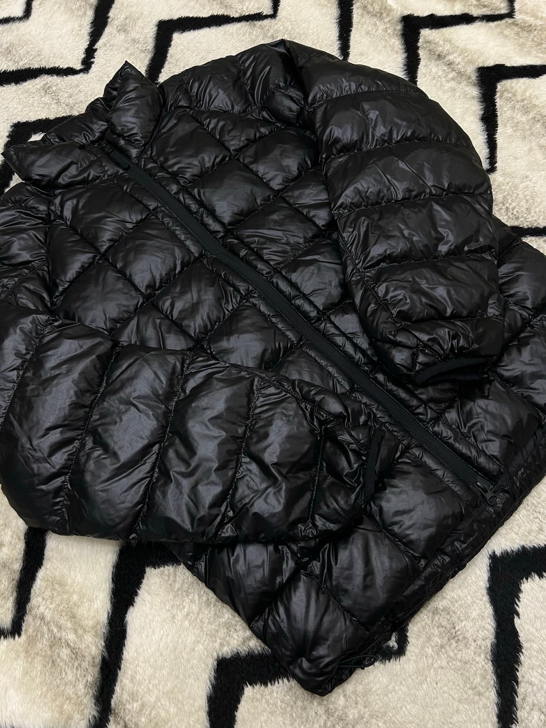 [S]무신사스탠다드 탱커 스텐넥 경량 자켓/블랙 상품이미지1