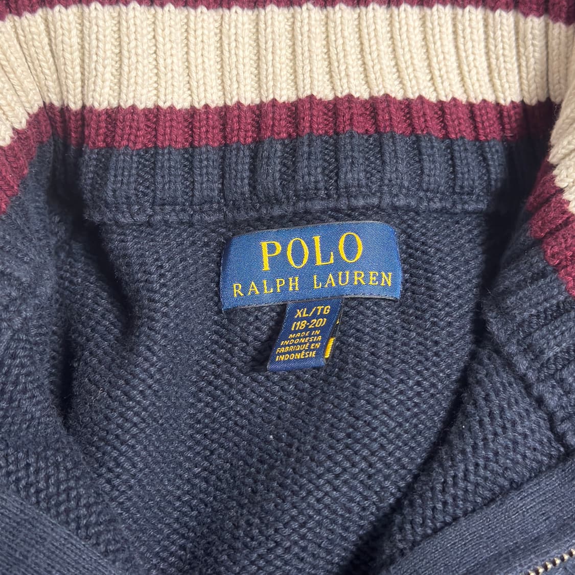 폴로 랄프로렌 하프집업 니트 상품이미지4