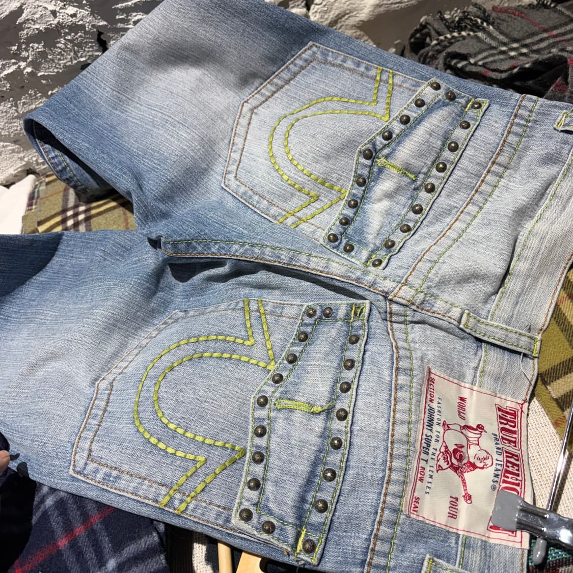 트루릴리젼 made USA 데님팬츠  상품이미지6