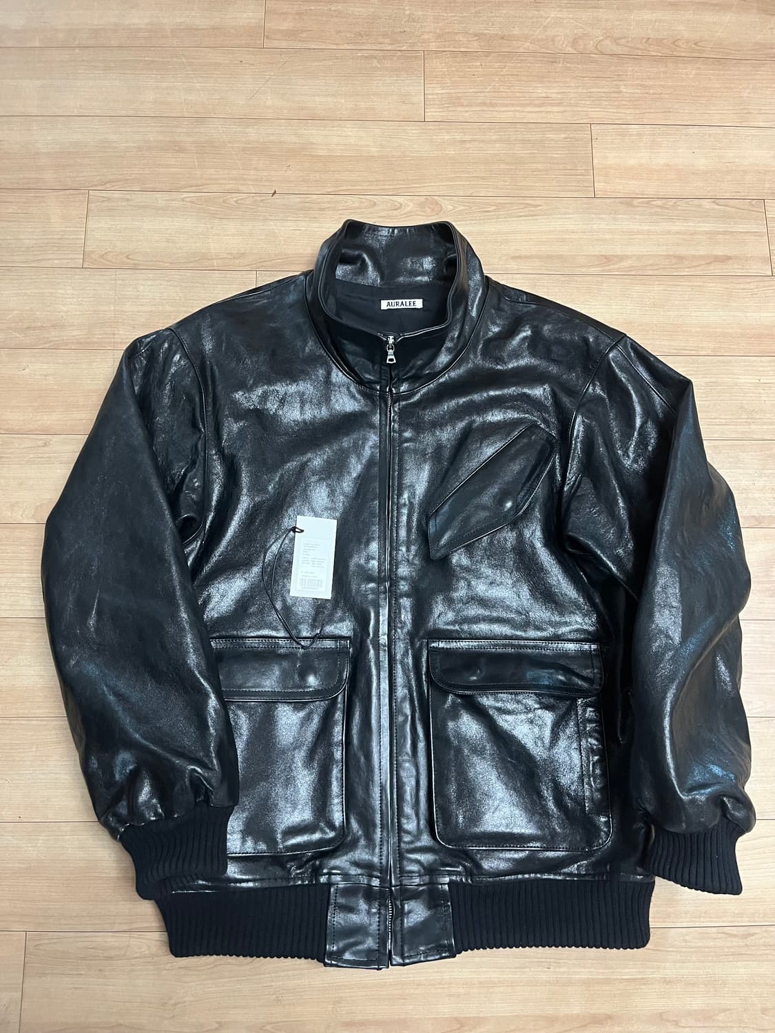 오라리 램 레더 블루종 3 상품이미지1