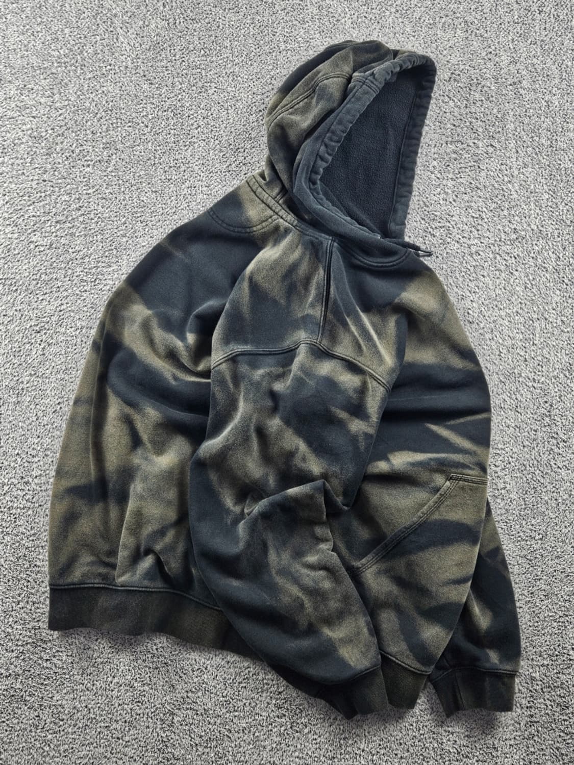 칼하트 다잉 워시드 커스텀 후드 티셔츠 ( XL ) / 10690 상품이미지4
