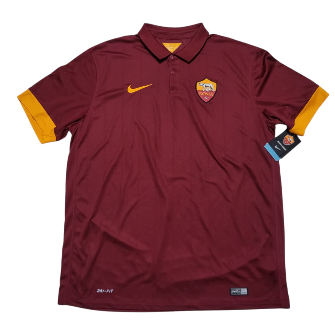 (XL) 나이키 14-15 AS로마 홈 유니폼 노마킹 올드킷 상품이미지2