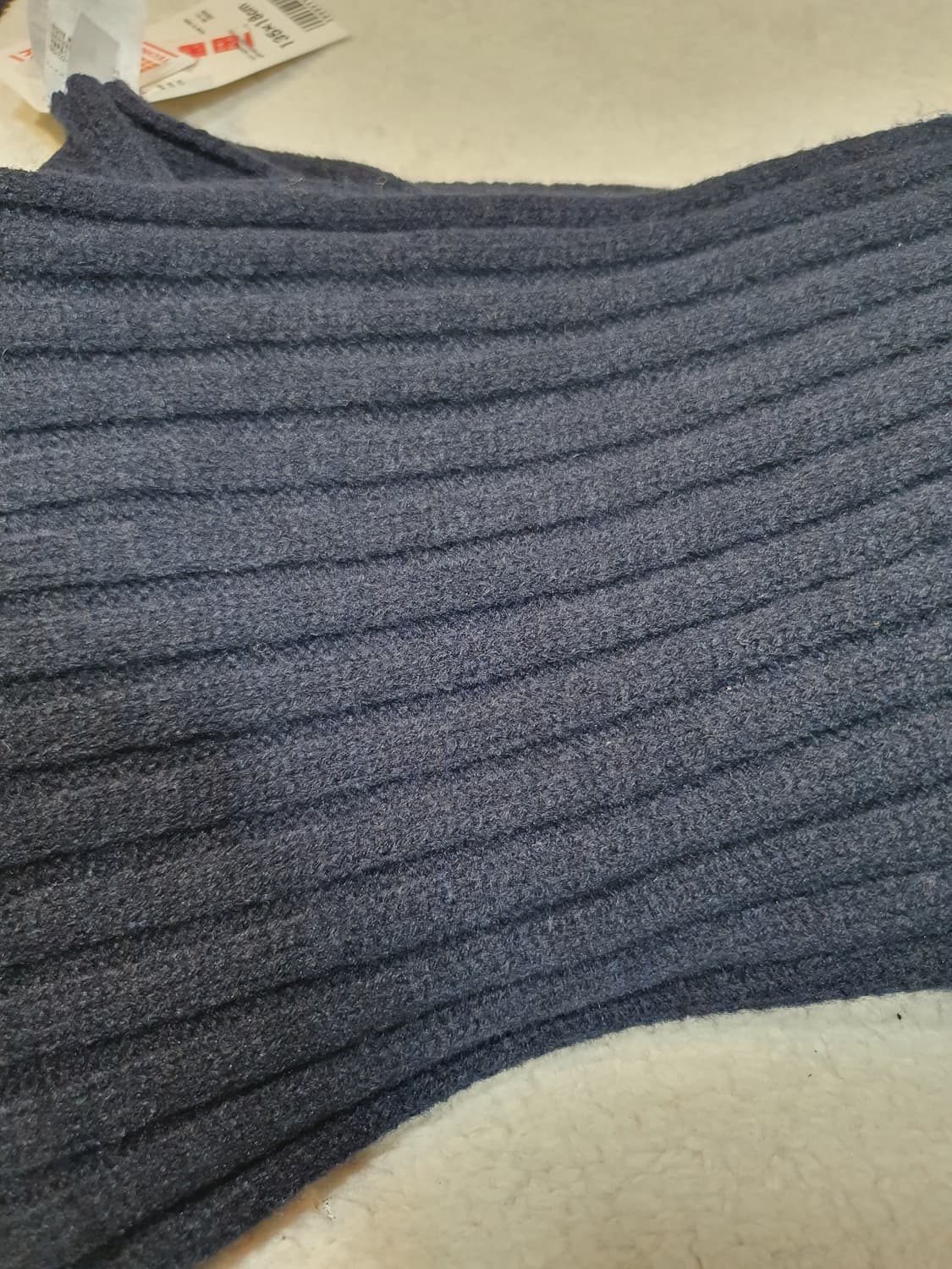 유니클로 키즈 히트텍 넥워머 네이비 상품이미지5