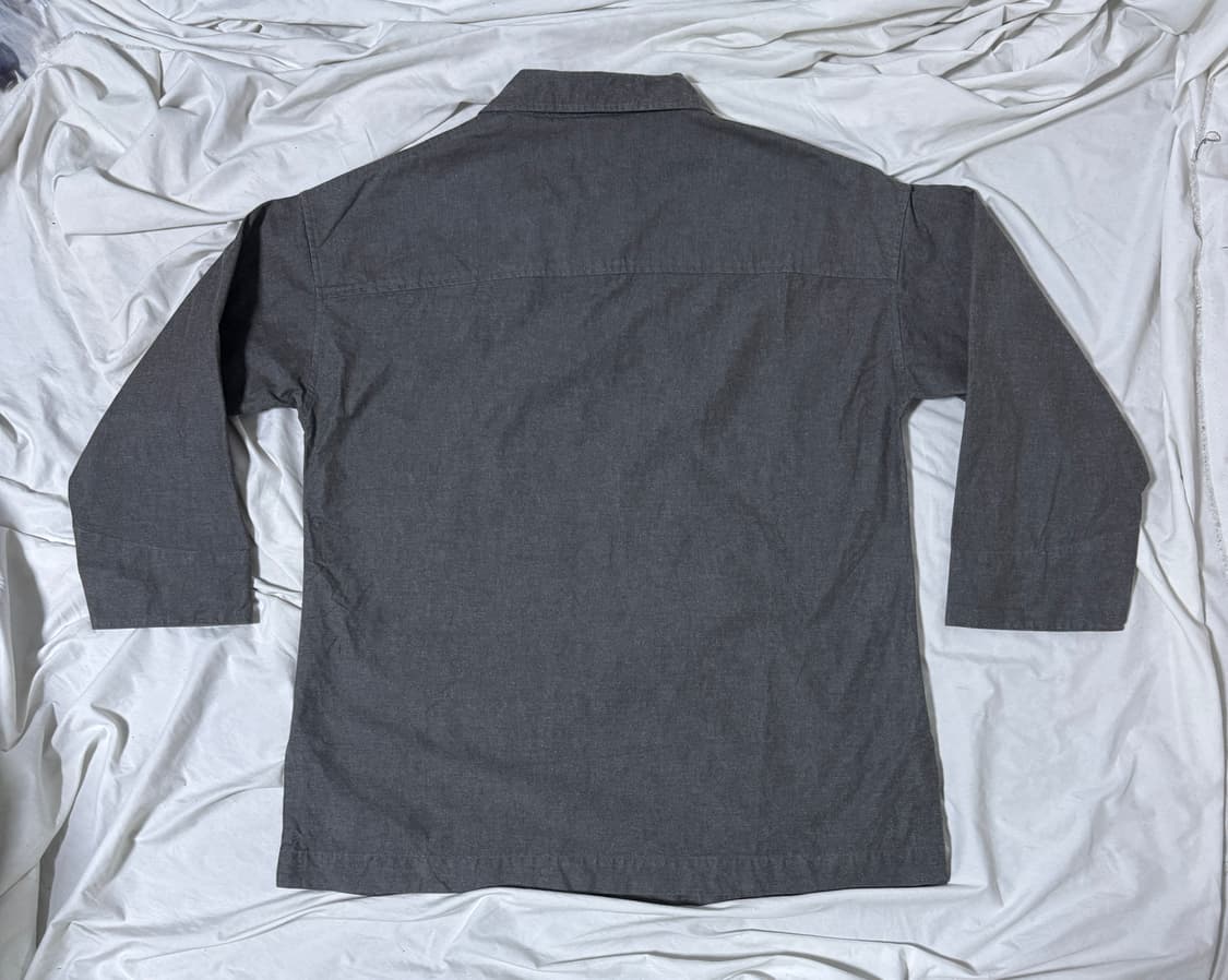 마가렛호웰 mhl 멜란지 코튼 샴브레이 셔츠 상품이미지2