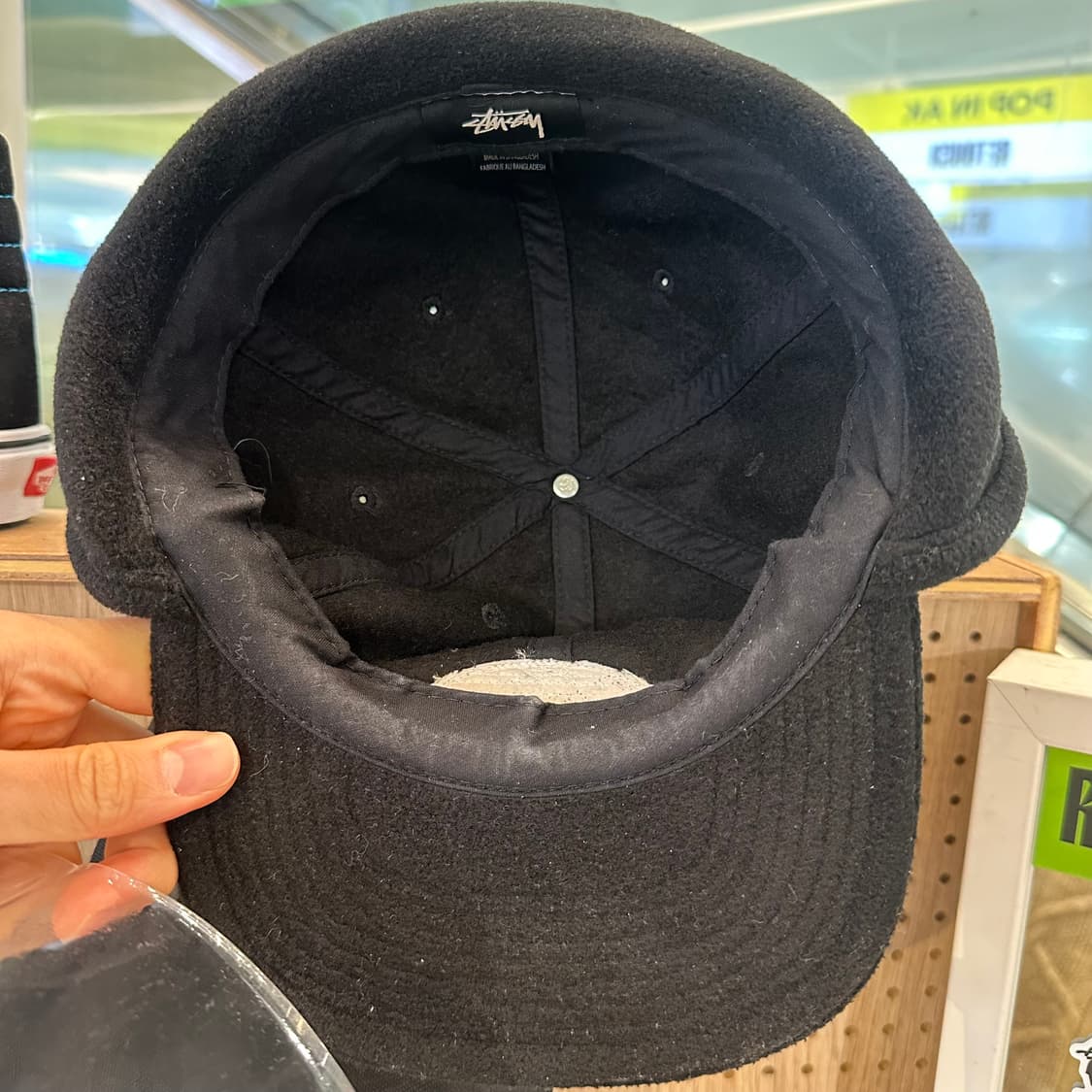 스투시 패치 플리스 이어플랩 캡 상품이미지5