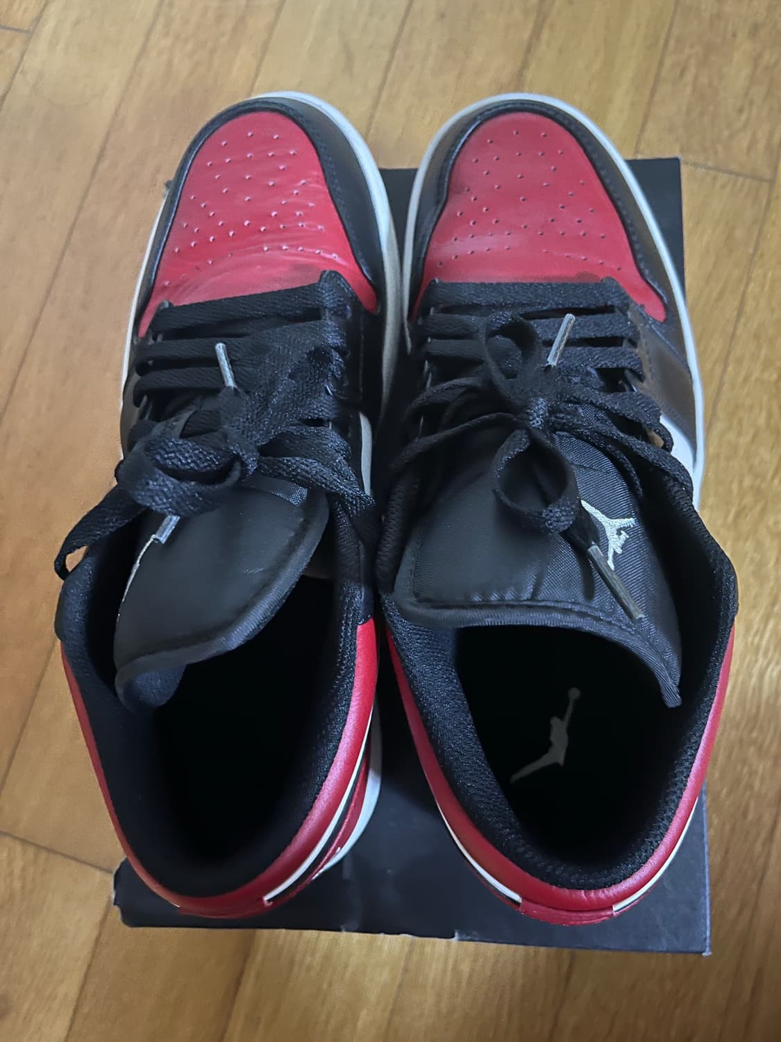 조던 1 레트로 로우 OG 블랙토 265 상품이미지4