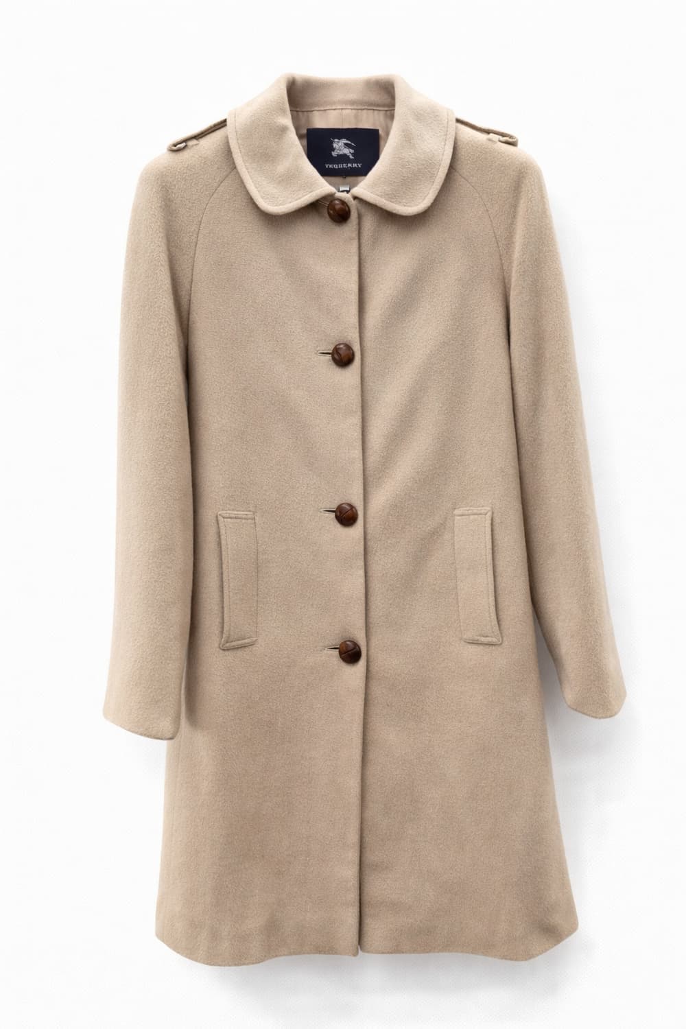 버버리 카멜헤어 앙코라 코트 베이지 UK8 상품이미지1