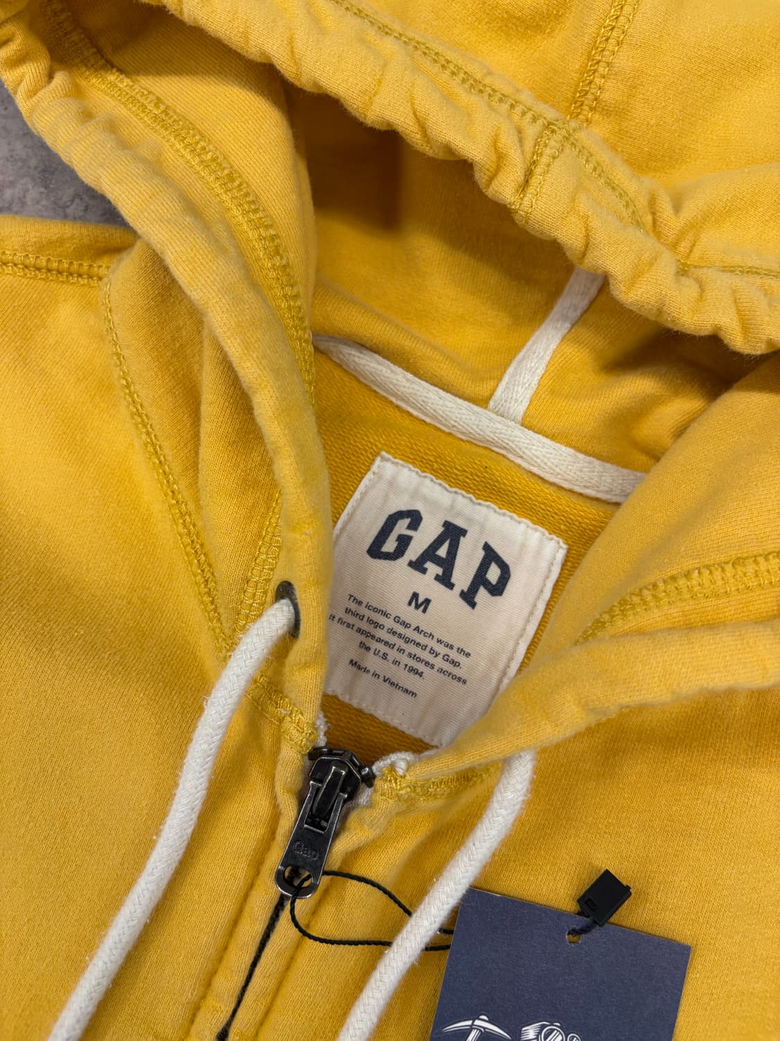 gap 갭 옐로우 후드집업 #csz4181 상품이미지4