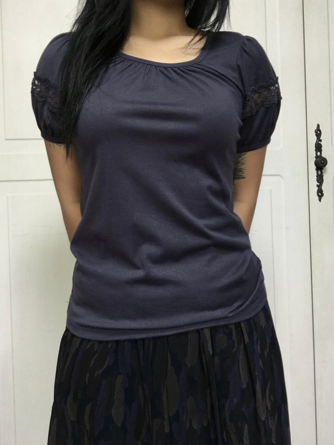 Navy top 상품이미지3