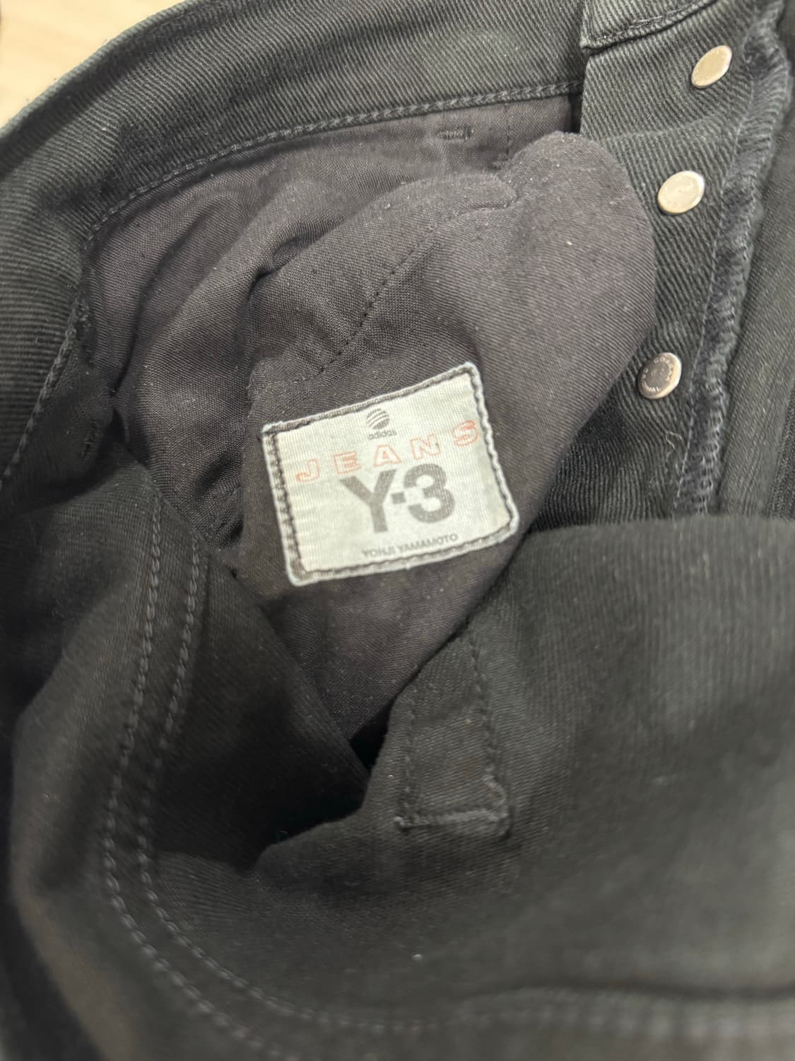Y-3 데님 팬츠 블랙 상품이미지6
