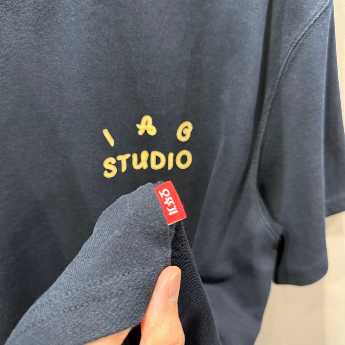 XL IAB STUDIO x 오뚜기 콜라보 반팔 티셔츠 상품이미지5