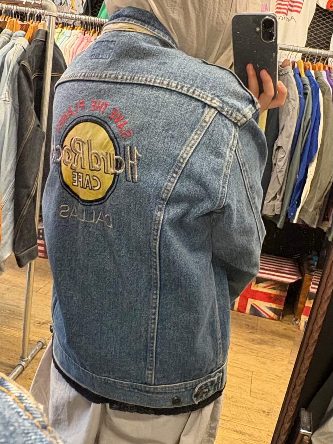 하드락 자수 데님 자켓 상품이미지5