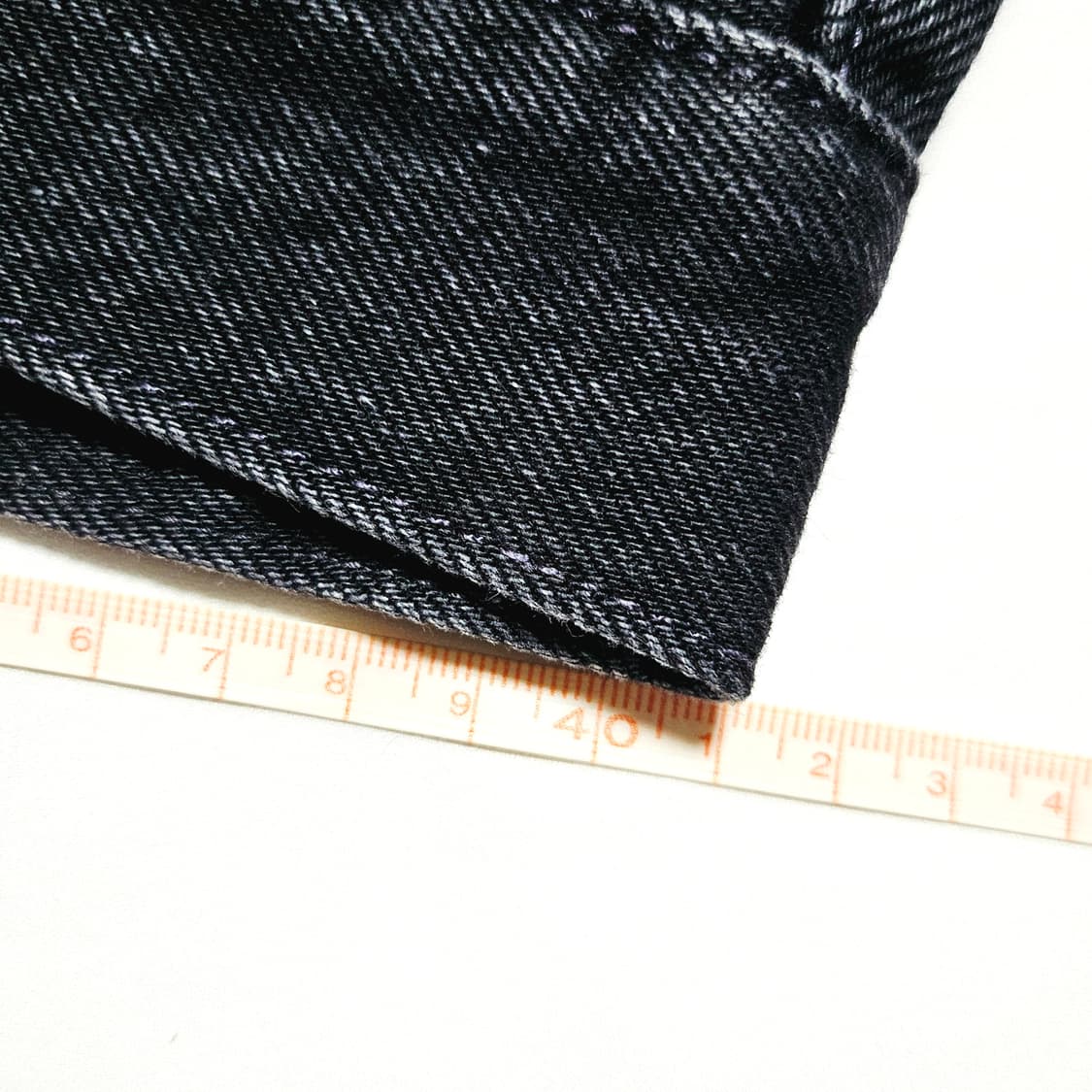 [31][유니클로XJ.W앤더슨] 와이드 핏 데님 다크그레이 상품이미지9