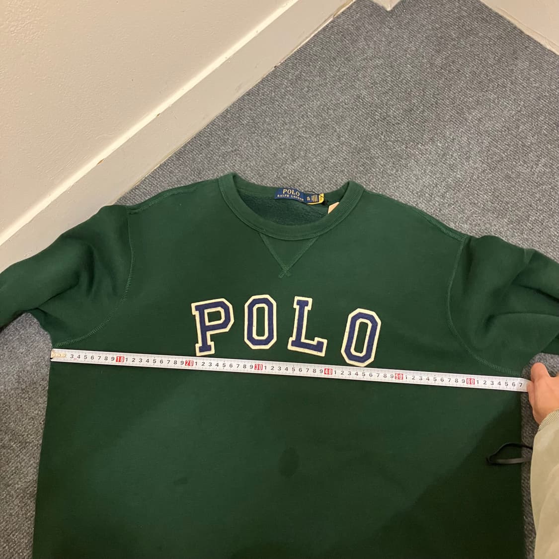 N214 폴로 아치로고 맨투맨 상품이미지5